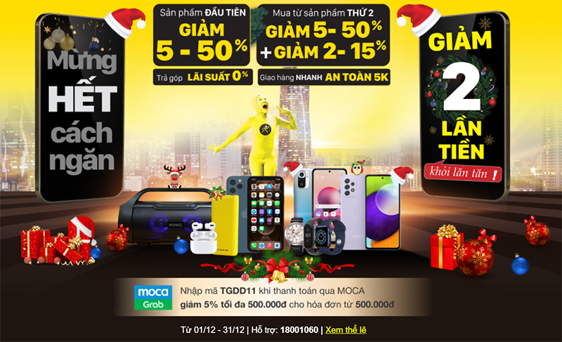 Mừng hết giãn cách - Giảm 2 lần tiền