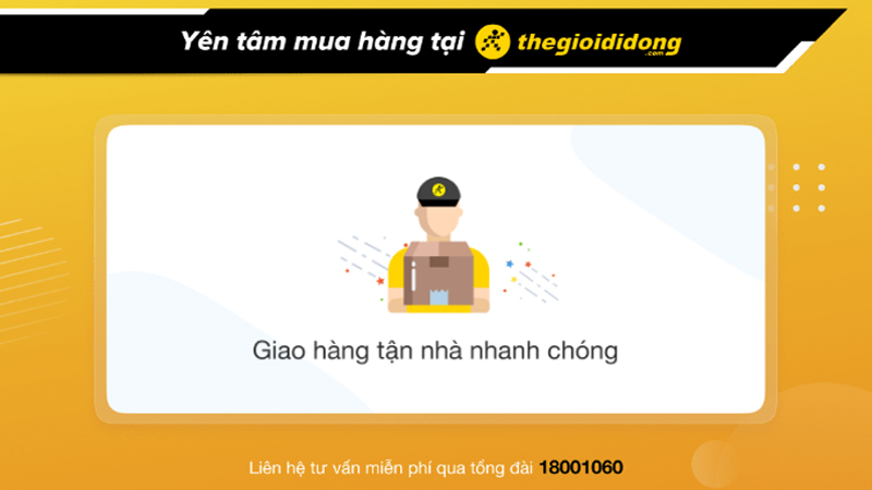 Hỗ trợ giao hàng tận nơi nhanh chóng