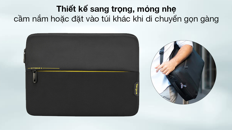 Túi chống sốc Laptop 15.6 inch Targus CityGear TSS994GL-80 màu đen