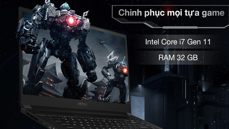 Laptop được trang bị chip Intel mạnh mẽ