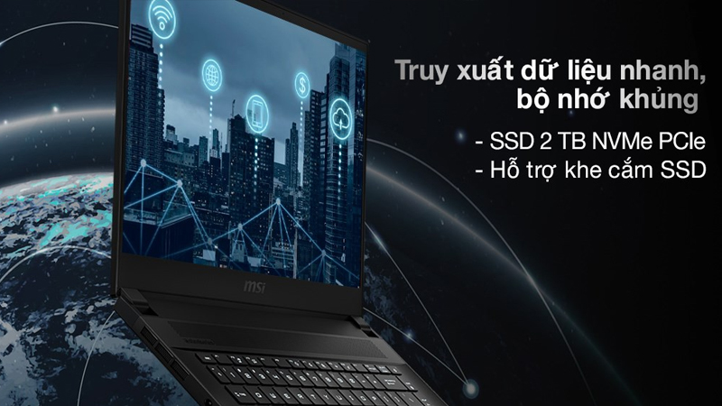 Laptop có ổ cứng 2 TB