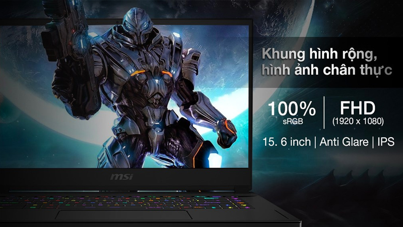 Màn hình laptop sở hữu nhiều công nghệ hiện đại