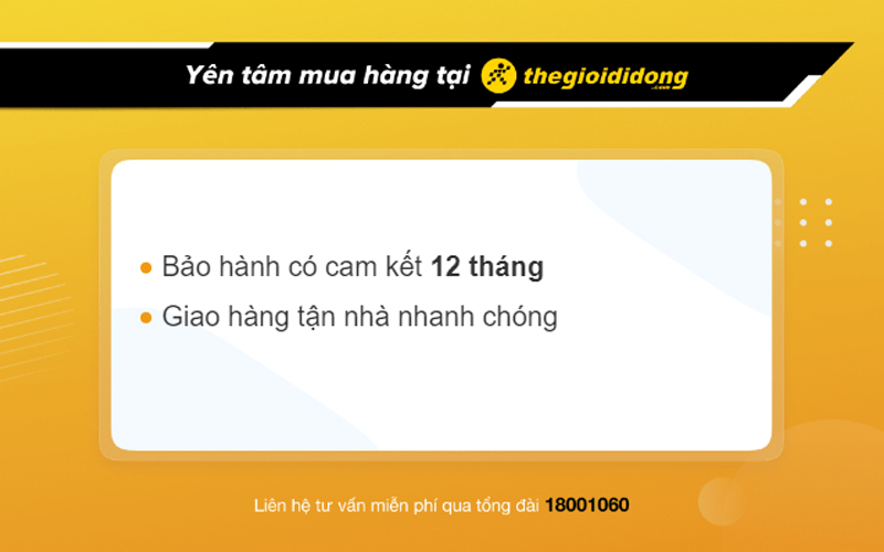 Chế độ bảo hành tại Thế Giới Di Động