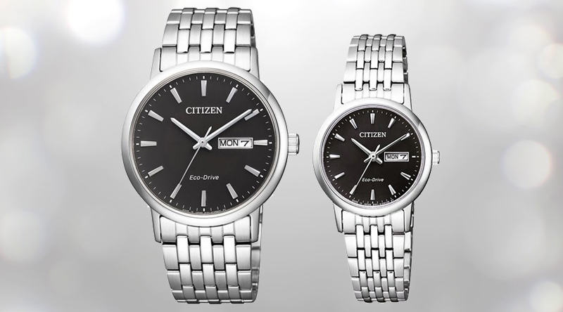 Đồng hồ đôi Citizen EW3250-53E/BM9010-59E có thiết kế mang phong cách trẻ trung