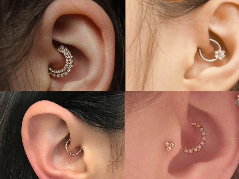Xỏ vị trí Daith