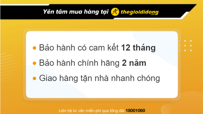 Chính sách bảo hành chuột không dây tại Thế Giới Di Động