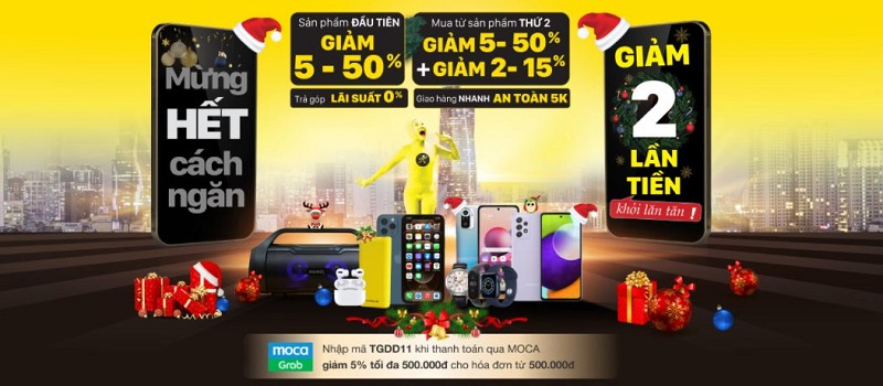 Chương trình: Mừng HẾT cách ngăn, GIẢM 2 LẦN TIỀN
