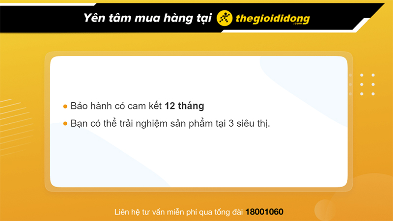 Chính sách bảo hành tai nghe hấp dẫn khi mua tại Thế Giới Di Động