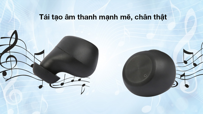 Tai nghe mang đến những âm thanh sống động và chân thực