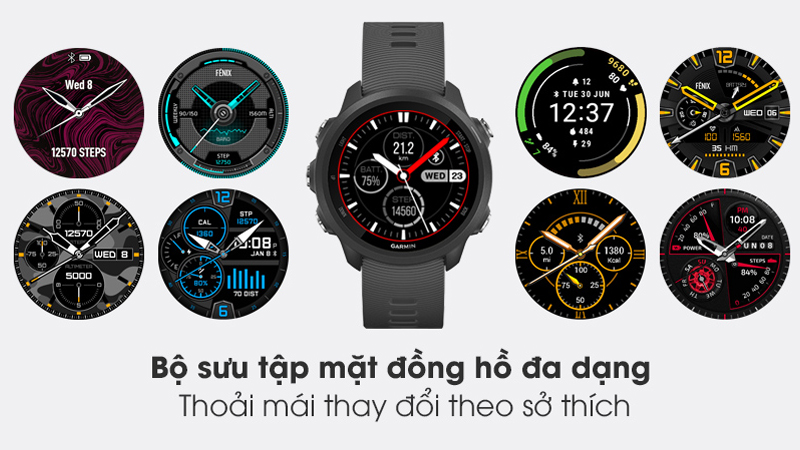 Đồng hồ sở hữu bộ sưu tập giao diện đa dạng