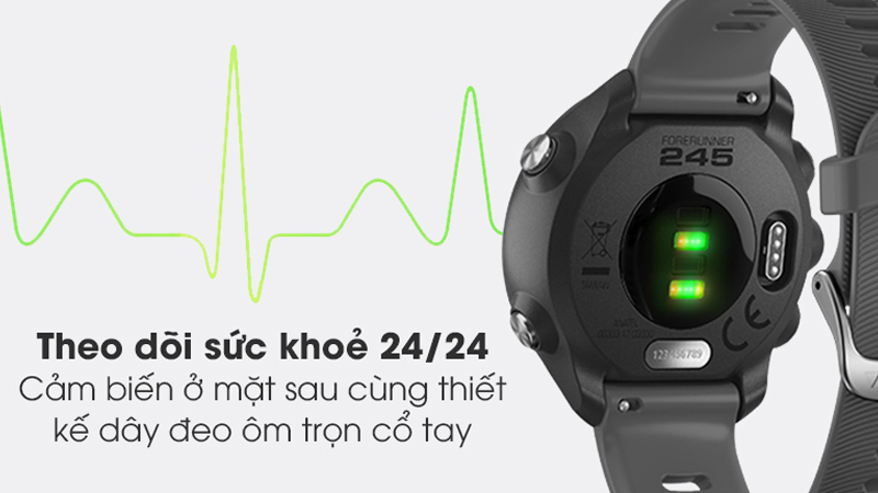Đồng hồ hỗ trợ theo dõi sức khỏe 24/24