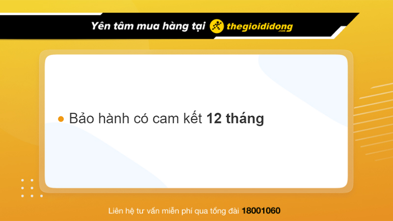 Chính sách bảo hành tai nghe tại Thế Giới Di Động