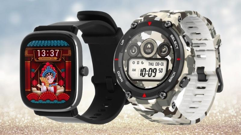 Đồng hồ thông minh Huami Amazfit có thiết kế đơn giản tinh tế