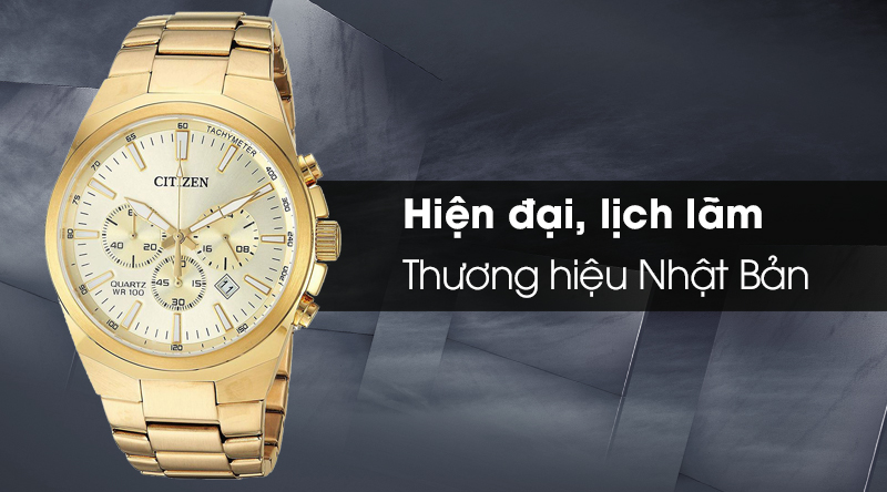 Đồng hồ Nam Citizen AN8172-53P mang sức hút sang trọng, thời thượng