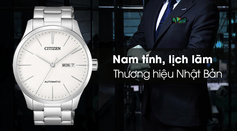 Đồng hồ nam Citizen NH8350-83A nam tính và lịch lãm