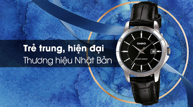 Đồng hồ Nữ Casio LTP-V004L-1AUDF có thiết kế trẻ trung, hiện đại