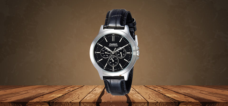 Đồng hồ Nam Casio MTP-V300L-1AUDF có thiết kế đơn giản
