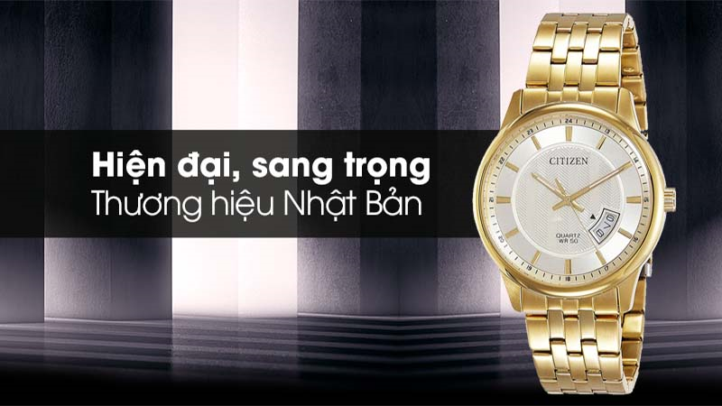 Đồng hồ có thiết kế hiện đại, sang trọng