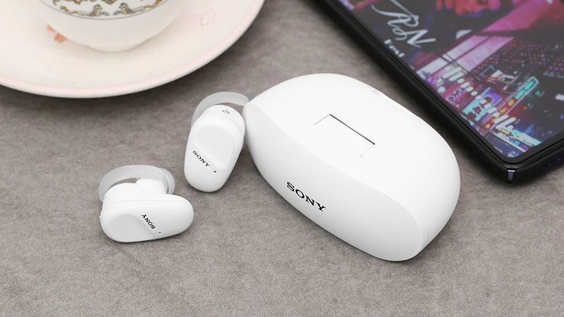 Tai nghe True Wireless Sony WF-SP800N màu trắng