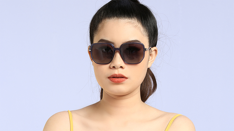 Gọng kính được làm từ chất liệu acetate rất an toàn cho sức khỏe
