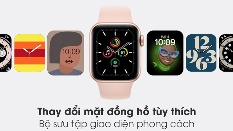 Đồng hồ Apple Watch sở hữu màn hình đa dạng