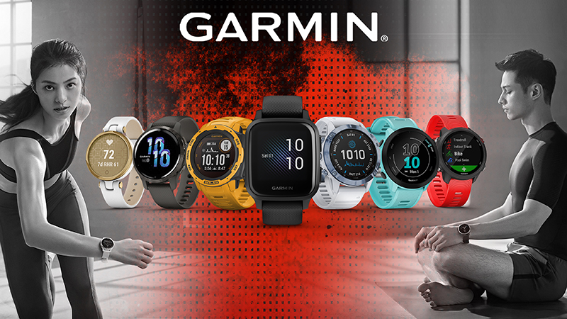 Đồng hồ thông minh Garmin có thiết kế thể thao, trẻ trung và mạnh mẽ