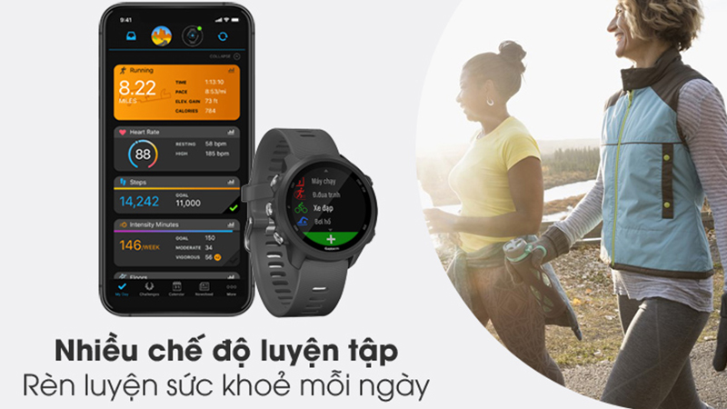 Chiếc Garmin Forerunner giúp người dùng có sức khỏe tốt hơn