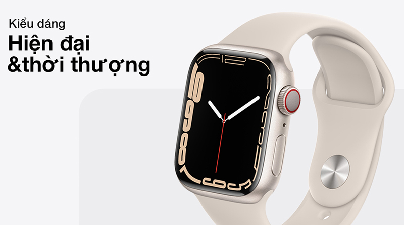 Apple Watch S7 có thiết kế được nâng cấp hơn so với phiên bản tiền nhiệm