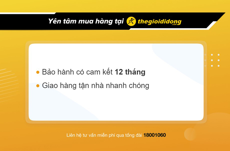 Chính sách bảo hành hấp dẫn