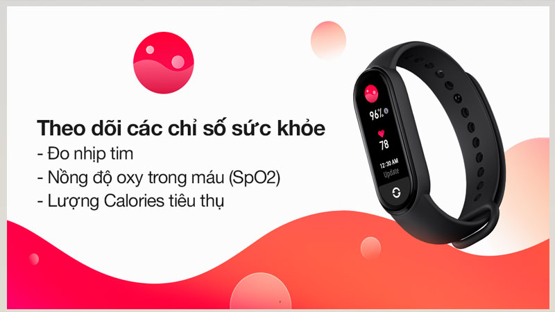 Vòng đeo tay thông minh Mi Band 6