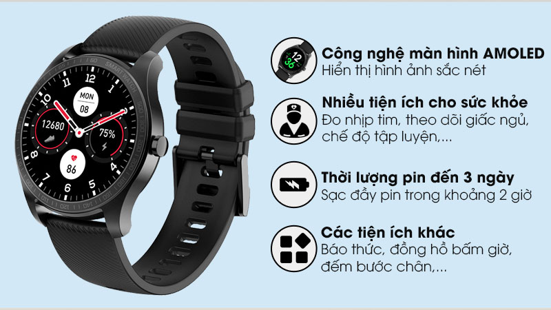 Đồng hồ thông minh BeU Watch KW11