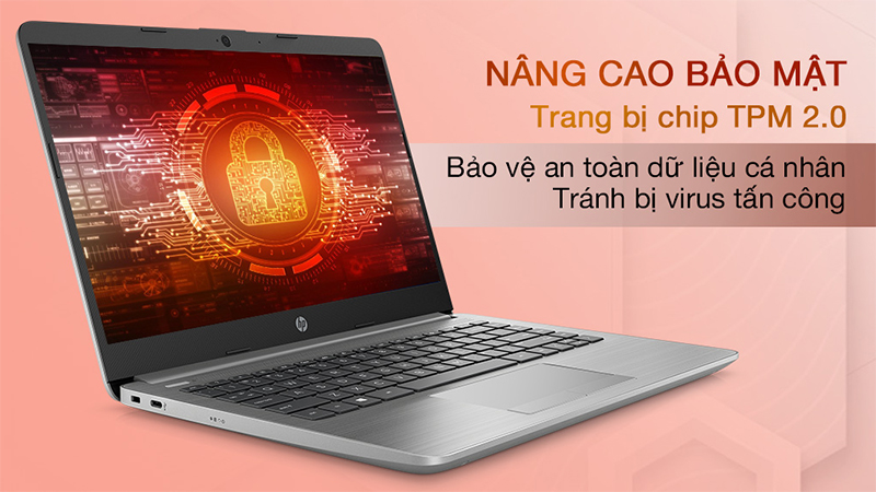 Khả năng bảo mật cao nhờ chip TPM 2.0