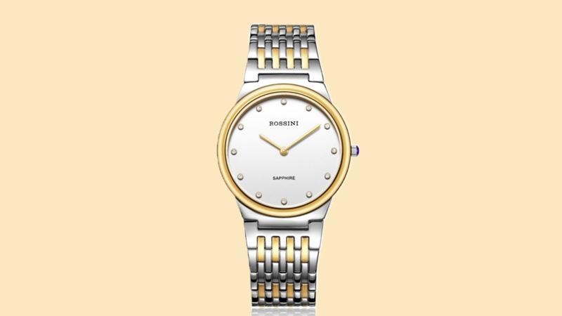 Đồng hồ Rossini 5395T01G thiết kế sang trọng, bắt mắt