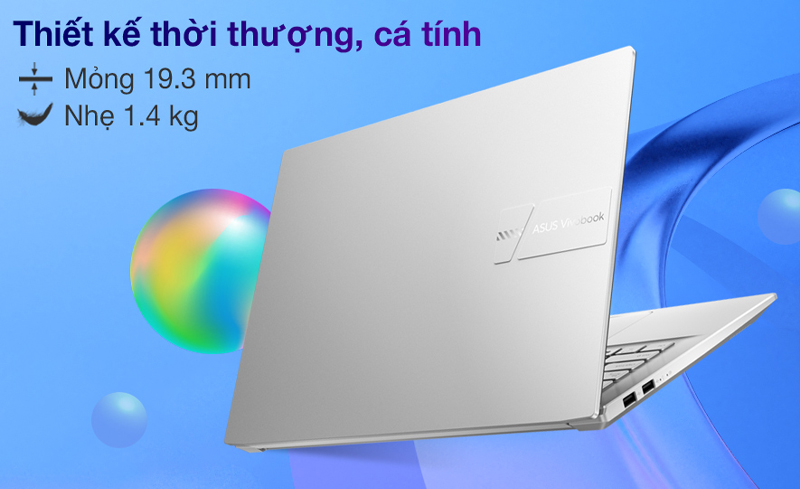 Asus VivoBook Pro sở hữu thiết kế mỏng nhẹ, thời thượng