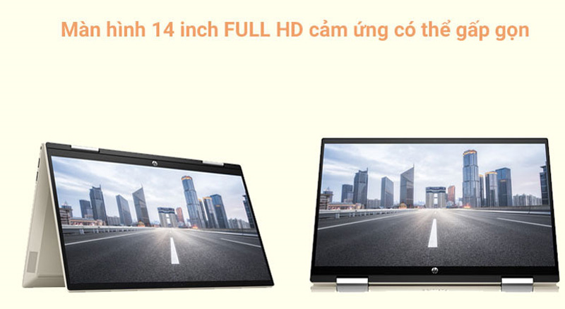  HP Pavilion x360 14 mang đến chất lượng âm thanh ổn định, sống động