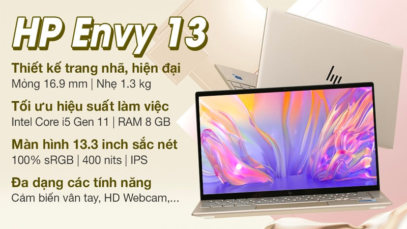 Laptop HP Envy 13 ba1536TU i5 1135G7