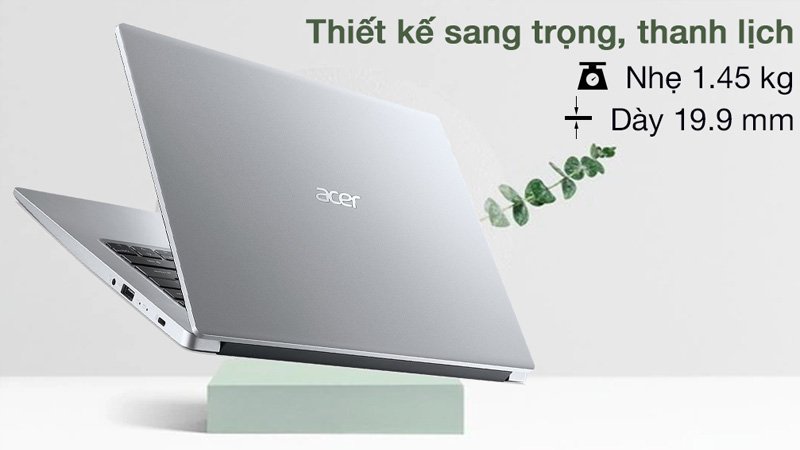 Acer Aspire 3 A314 35 P6NC N6000 thiết kế thời thượng, tao nhã