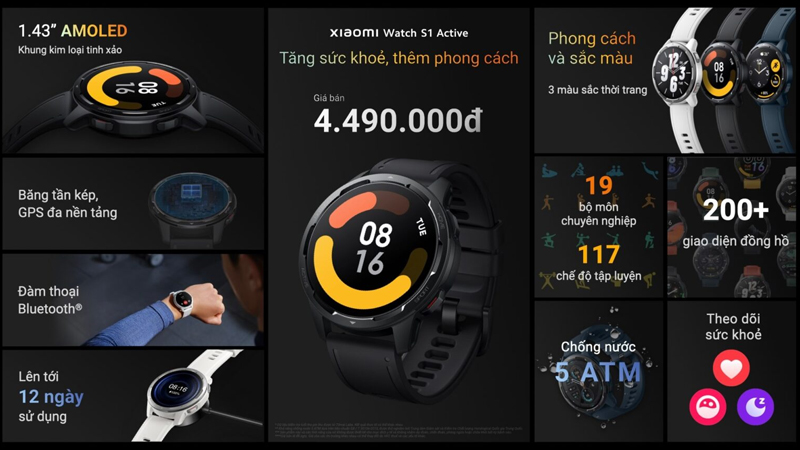 Xiaomi Watch S1 Active