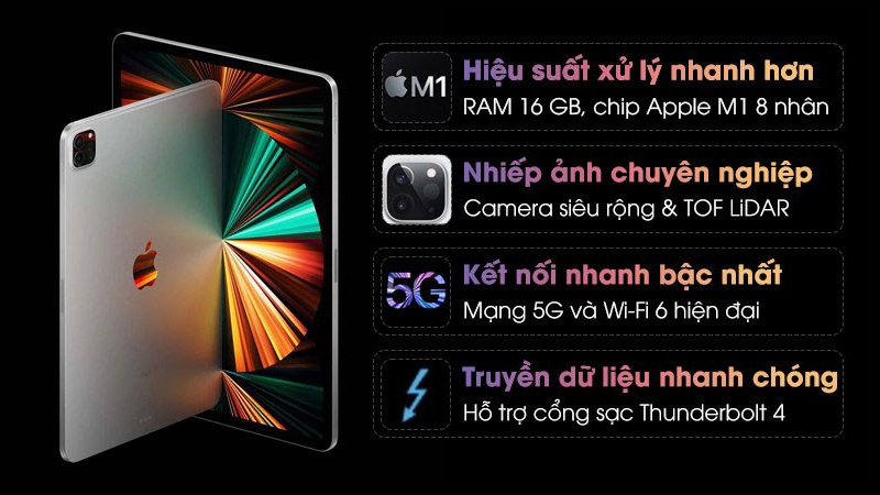 Khuyến mãi 1.100.000đ khi mua iPad Pro M1 11 inch