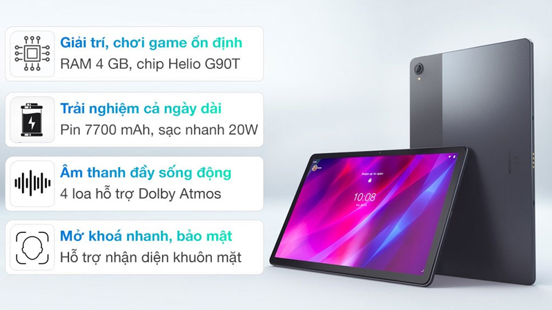 Cấu hình máy tính bảng Lenovo Tab P11 Plus