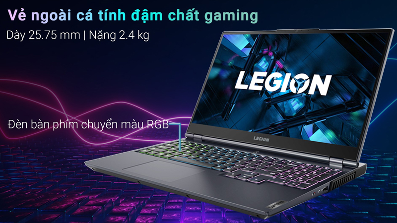 Laptop Lenovo Gaming Legion 5 15ITH6 (82JK00FNVN)