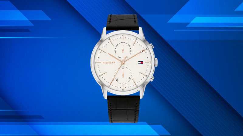 Đồng hồ nam Tommy Hilfiger 1710434 được trang bị lịch thứ, ngày