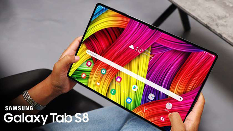 Samsung Galaxy Tab S8 là mẫu tablet cạnh tranh trực tiếp với iPad của Apple