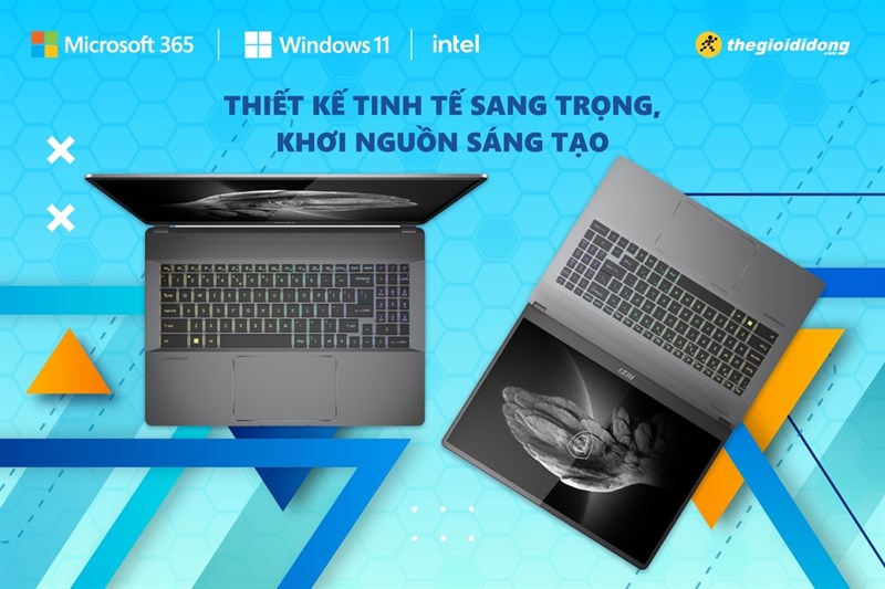 MSI Creator Z16P 2022 được hoàn thiện từ lớp vỏ kim loại cao cấp 