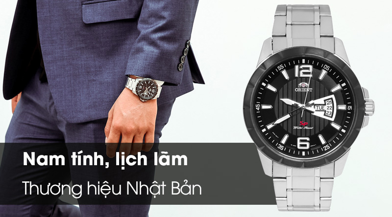 Orient RF-QD0005L10B này phù hợp với các chàng trai trẻ trung