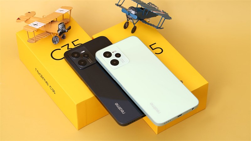 realme C35 với 2 phiên bản màu thời thượng