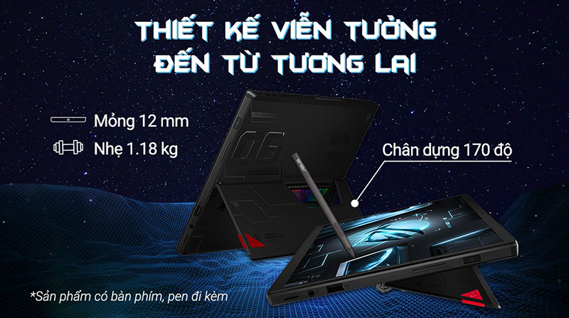 Laptop có thiết kế tối giản, sang trọng, bề ngoài mỏng nhẹ 