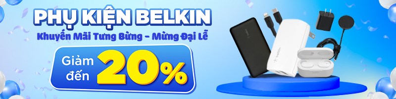 Chương trình ưu đãi phụ kiện Belkin