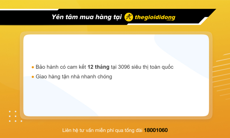 Chính sách bảo hành phụ kiện Asus tại Thế Giới Di Động