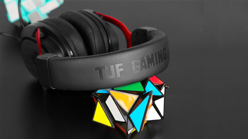 Tai nghe chụp tai Gaming Asus TUF H3 Đen Đỏ
